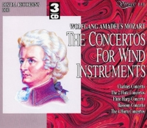 Concerto per flauto K 299,313,314, concerto per corno K 412,417,447,495  MOZART WOLFGANG AMADEUS