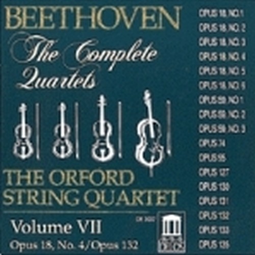 Integrale dei quartetti per archi vol.7: n.4 op.18, n.15 op.132  BEETHOVEN LUDWIG VAN