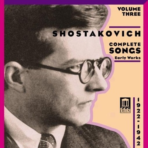 Integrale delle romanze vol.3: 1922-1942  SCIOSTAKOVIC DMITRI