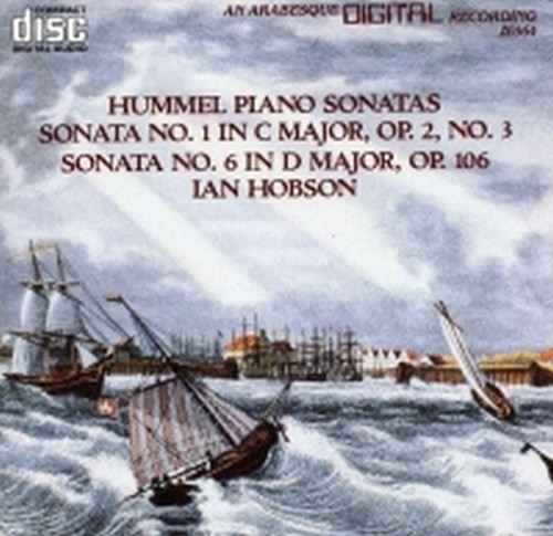Sonata x pf n.1 op.2, n.6 op.106, Integrale delle Sonate x pf vol.1  HUMMEL JOHANN NEPOMUK