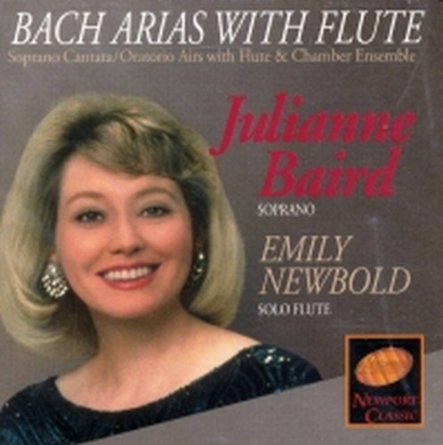 Arie per soprano e con flauto obbligato  BACH JOHANN SEBASTIAN