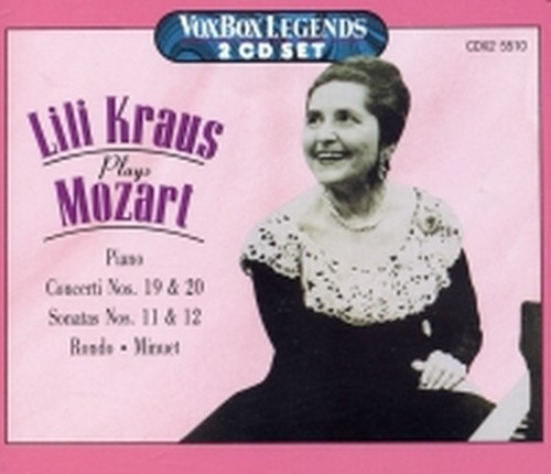 Concerto x pf.n.19 K459, n.20 K466, Sonata x pf. n.11 K331, n.12 K332  MOZART WOLFGANG AMADEUS