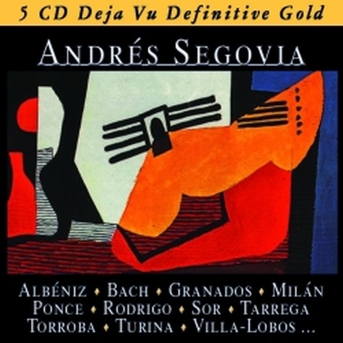 Gold - Compositori spagnoli, Bach, Paganini, Barocco, compositori del XX secolo  SEGOVIA ANDRES