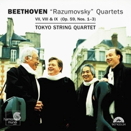Quartetto n.7, n.8, n.9 "Razumovsky"  BEETHOVEN LUDWIG VAN
