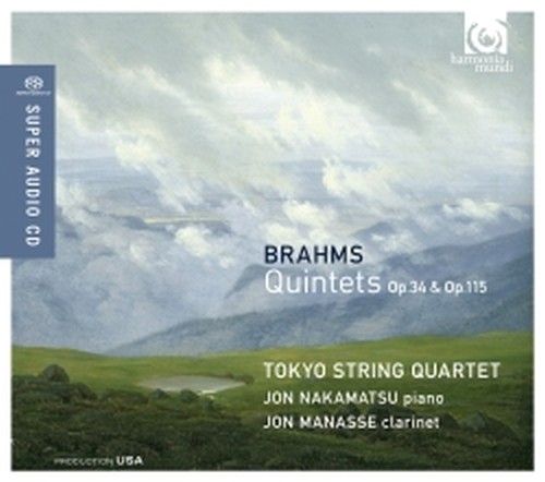 Quintetto per pianoforte Op.34, Quintetto per clarinetto Op.115  BRAHMS JOHANNES
