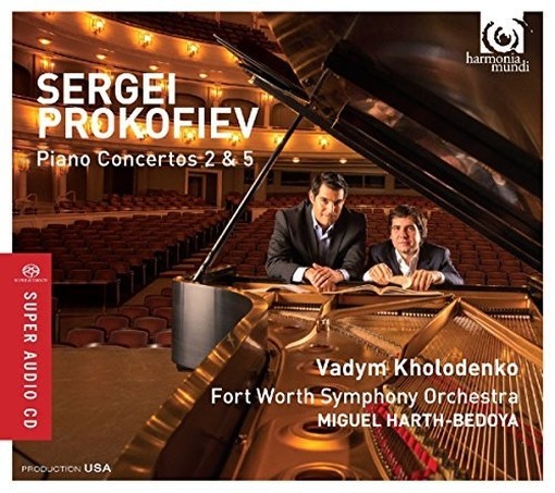 Concerto per pianoforte n.2 op.16, n.5 op.55  PROKOFIEV SERGEI