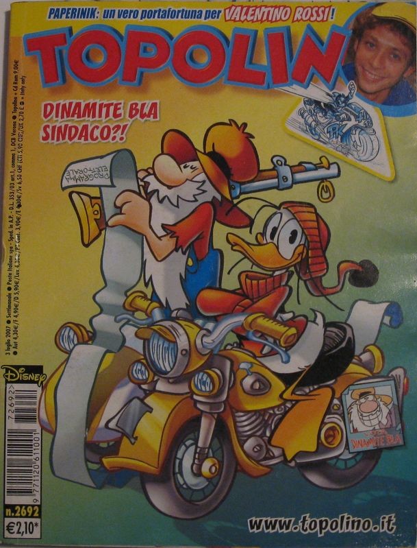 Topolino n°2692 del 3 luglio 2007