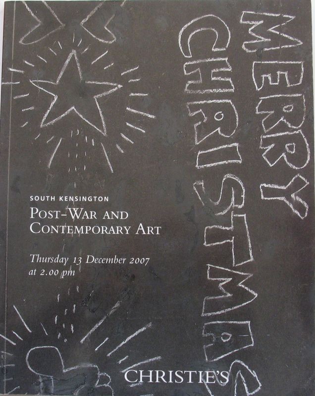  Post-War and Contemporary Art. Thursday 13 december 2007