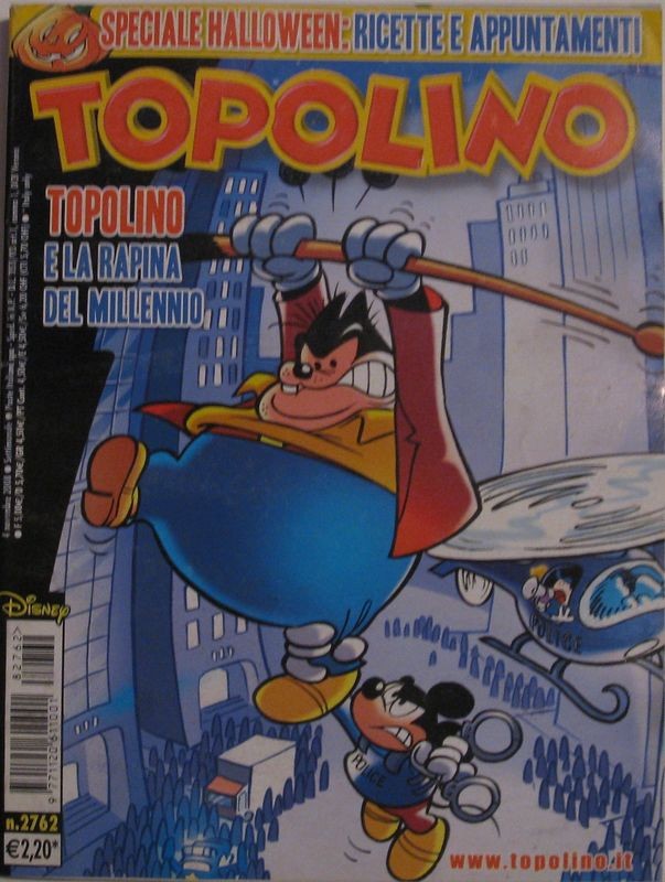 Topolino n°2762 del 4 novembre 2008