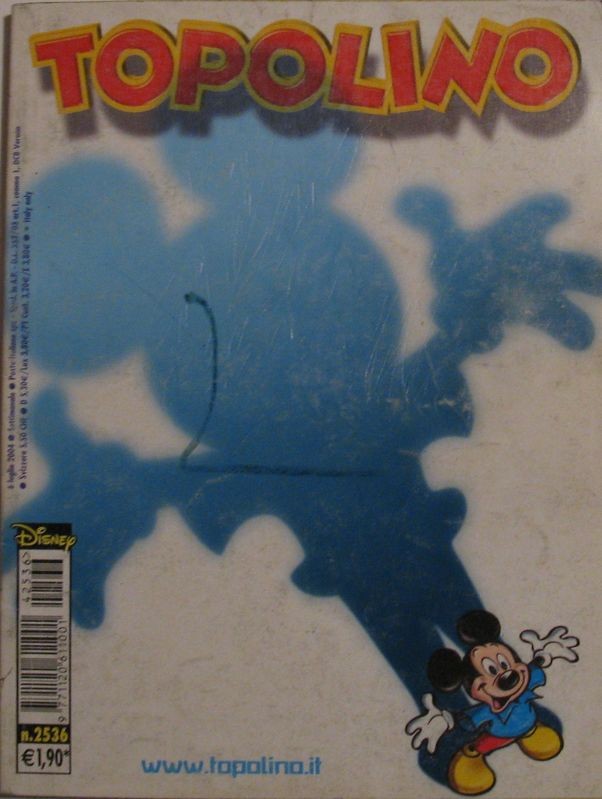 Topolino n°2536 del 6 luglio 2004