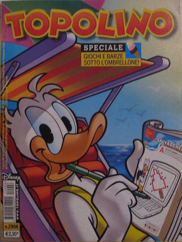 Topolino n°2906 del 9 agosto 2011