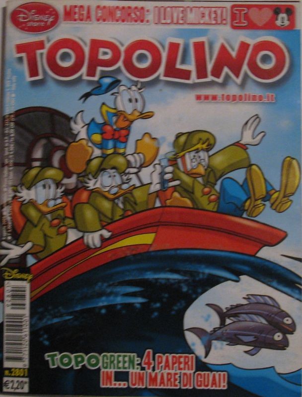 Topolino n°2801 del 4 agosto 2009