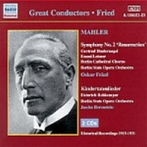 Sinfonia n.2 "Resurrezione", Kindertotenlieder  MAHLER GUSTAV