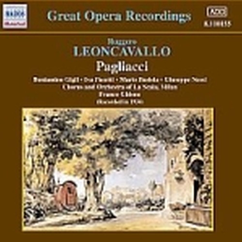 I Pagliacci  LEONCAVALLO RUGGERO