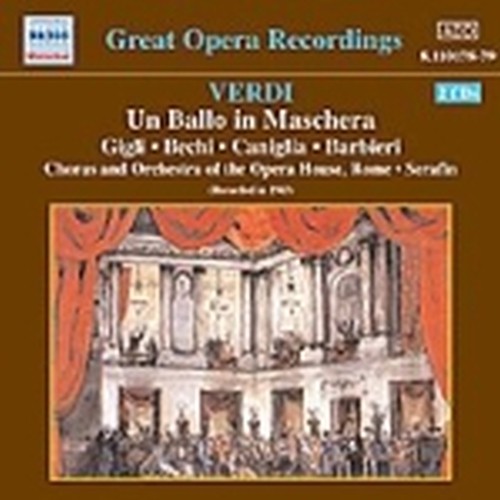 Un Ballo in maschera  VERDI GIUSEPPE