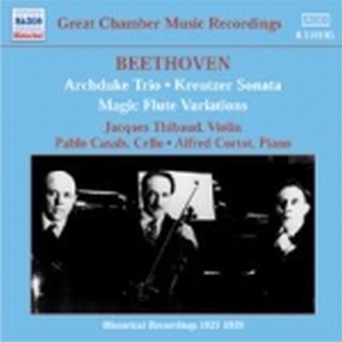 Trio op.97 "Arciduca", Sonata per vl. n.9 "Kreutzer", Variaz. sul Flauto magico  BEETHOVEN LUDWIG VAN