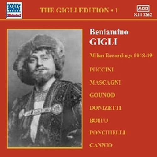 Gigli Edition Vol.1: Registrazioni a Milano 1918-1919  GIGLI BENIAMINO