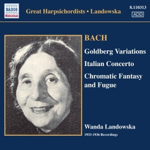 Variazioni Goldberg, Concerto Italiano, Fantasia cromatica e Fuga  BACH JOHANN SEBASTIAN