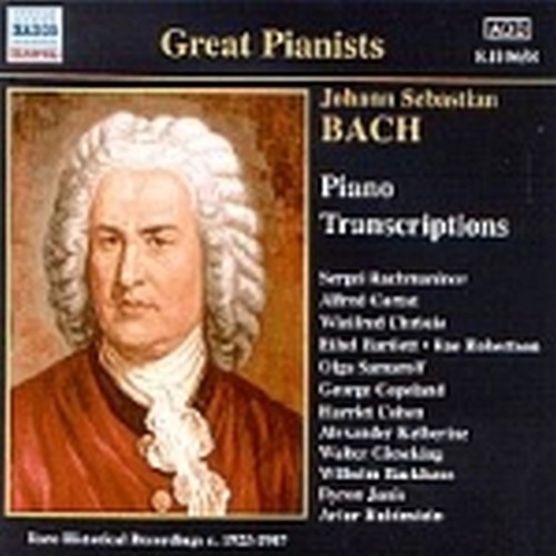 Trascrizioni x pf  BACH JOHANN SEBASTIAN