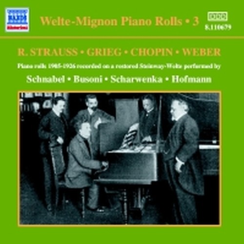 Welte Mignon Piano Rolls, Vol.3  VARI