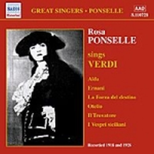 Rosa Ponselle sings Verdi  VERDI GIUSEPPE