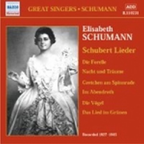 Lieder  SCHUBERT FRANZ