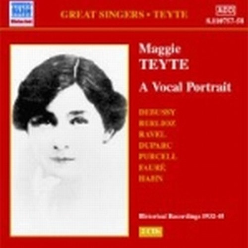 A vocal Portrait  TEYTE MAGGIE