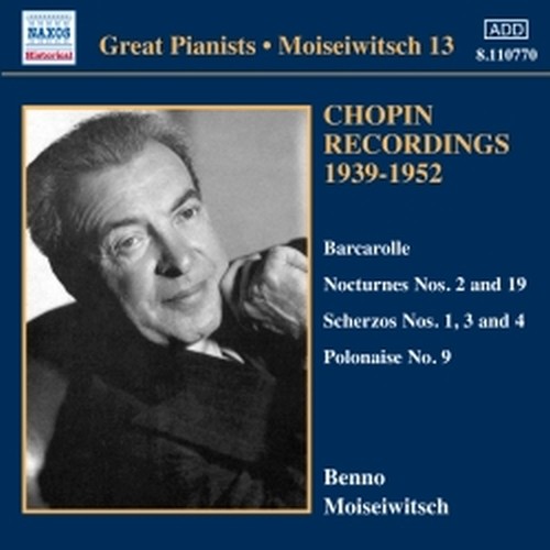 Barcarolle op.60, Polacca n.9, Scherzo n.1, 3, 4; Notturno n.2 e n.19  CHOPIN FRYDERYK