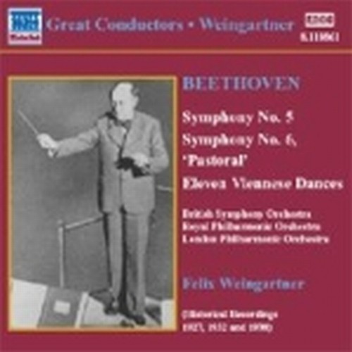 Sinfonia n.5 op.67, n.6 op.68 "Pastorale", 11 Danze viennesi  BEETHOVEN LUDWIG VAN