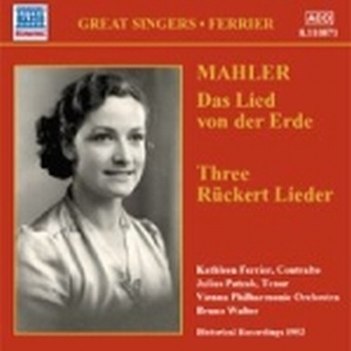 Das Lied von Der Erde, 3 Rückert-Lieder  MAHLER GUSTAV