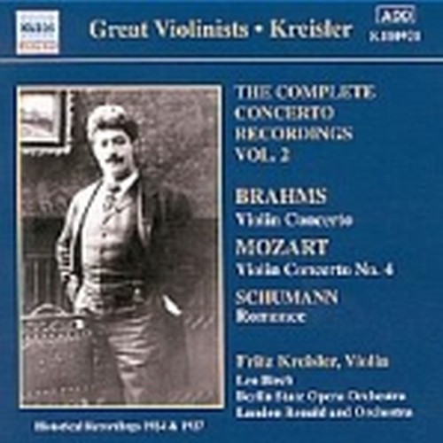 Fritz Kreisler: The Complete Concerto Recordings Vol.2  BLECH LEO Dir  