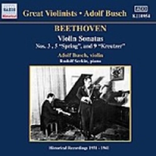 Sonata x vl n.3 op.12, n.5 op.24 "La Primavera", n.9 op.47 "Kreutzer"  BEETHOVEN LUDWIG VAN