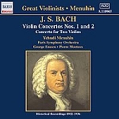 Concerto x vl n.1 BWV 1041, n.2 BWV 1042, Concerto x 2 vl BWV 1043, Sonata x vl  BACH JOHANN SEBASTIAN