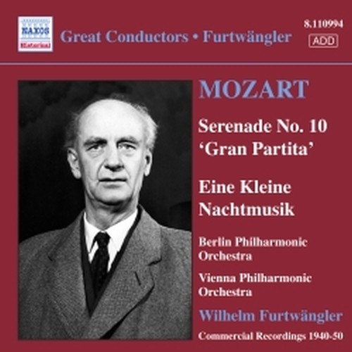 Eine kleine Nachtmusik K 525, Gran Partita K 361  MOZART WOLFGANG AMADEUS