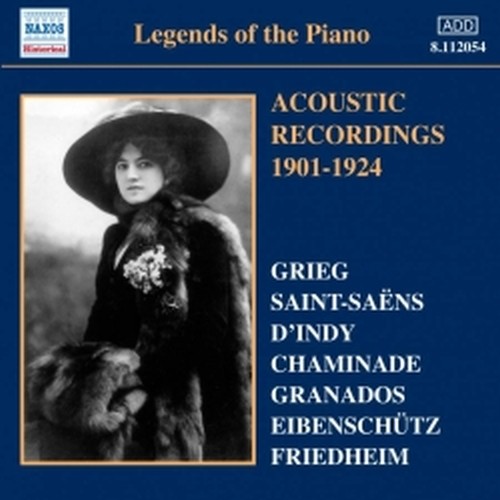 Legends of the piano (1901-24 recordings)  VARI  