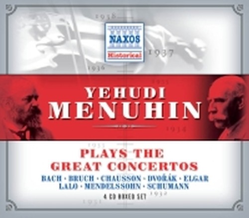 The Great Concertos (Menuhin interpreta i grandi Concerti per violino)  MENUHIN YEHUDI