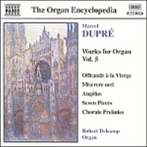 Opere x organo Vol.5: Offrande a la Vierge op.40, Angelus op.34 n.2, Miserere me  DUPRE' MARCEL