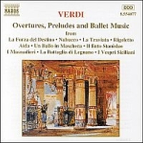 Ouvertures, Preludi e Balletti da: LA FORZA DEL DESTINO, NABUCCO, TRAVIATA, RIGO  VERDI GIUSEPPE