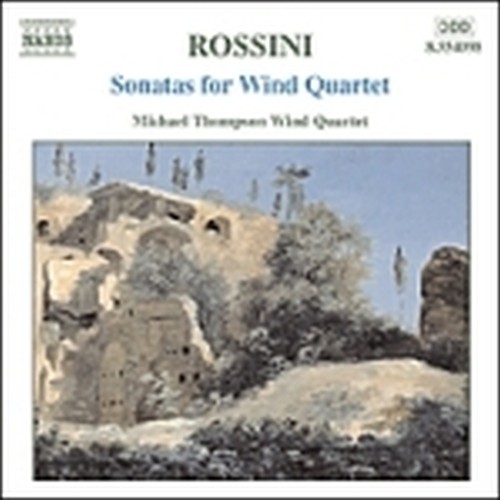 Sonate x archi (arrangiate x quuarteto di fiati)  ROSSINI GIOACHINO