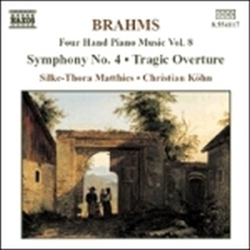 Opere per pianofotre a 4 mani (integrale), Volume 8  BRAHMS JOHANNES
