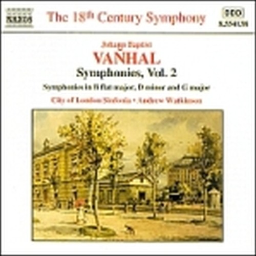 Sinfonie (integrale) Vol.2: Sinfonie inSIb mag Bryan Bb3, in RE min Bryan d2, i  VANHAL JOHANN BAPTIST