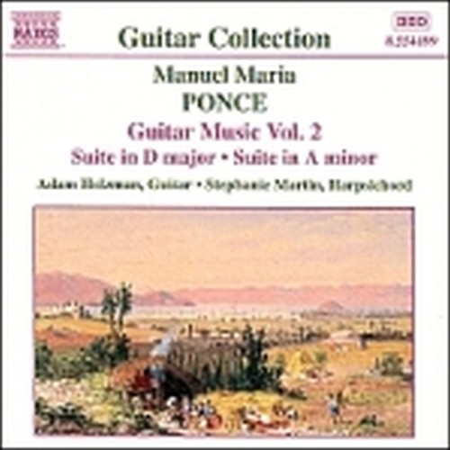 Opere x chitarra (integrale ) Vol.2: Preludio, Suite in Re e in LA, Preludio x c  PONCE MANUEL MARIA