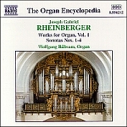 Sonate x organo (integrale) Vol.1: Sonate n.1 > n.4  RHEINBERGER JOSEPH GABRIEL