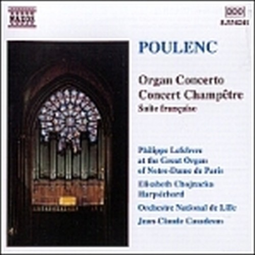 Concerto x organo, Concerto campestre xclav e orchestra, ....  POULENC FRANCIS