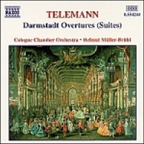 Ouvertures di Darmastadt: TWV 55g4, 55c6, 55d15  TELEMANN GEORG PHILIP