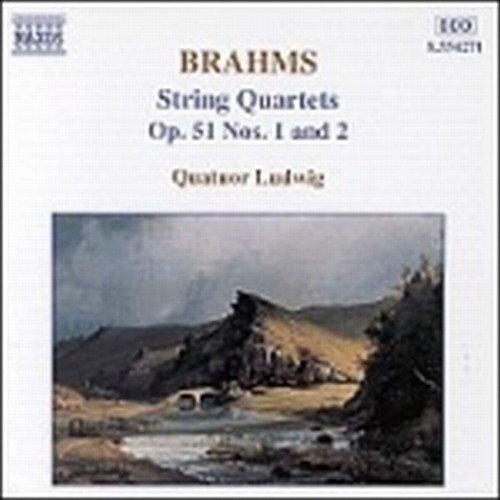 Quartetto x archi n.1 e n.2 op.51  BRAHMS JOHANNES