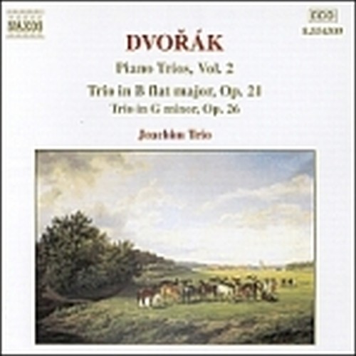 Trii x pf e archi (integrale) Vol.2: Trio n.1 op.21, n.2 op.26  DVORAK ANTONIN