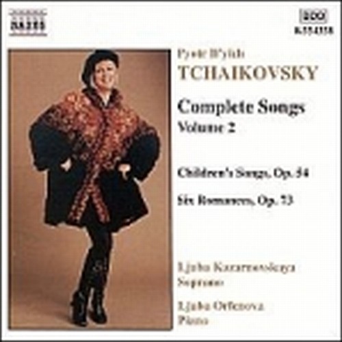 Lieder (integrale) Vol.2: Children's Songs op.54, 6 Romanze op.73  CIAIKOVSKI PYOTR IL'YCH