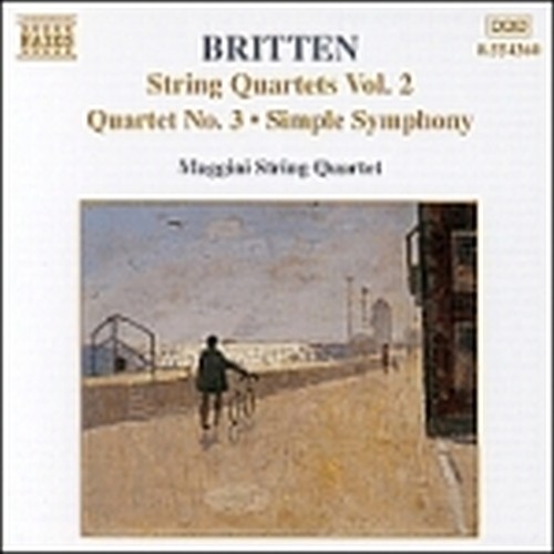 Quartetti x archi (integrale) Vol.2: Quartetto n.3 op.94, Simple Symphony, Quart  BRITTEN BENJAMIN
