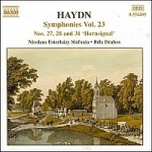 Sinfonia n.27, n.28, n.31 "Hornsignal" (Vol.23)  HAYDN FRANZ JOSEPH